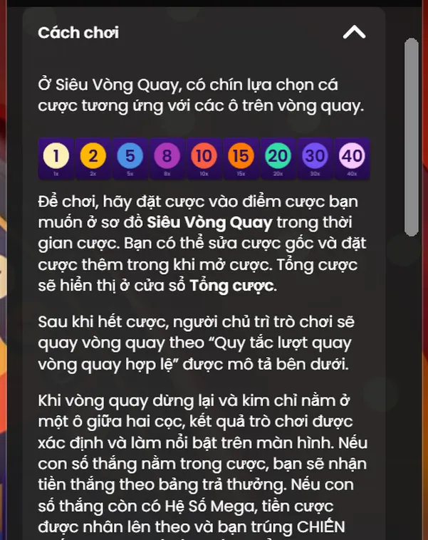 Trải Nghiệm Đỉnh Cao Với Vòng Quay Mega Wheel Live Tại RikBet Uy Tín