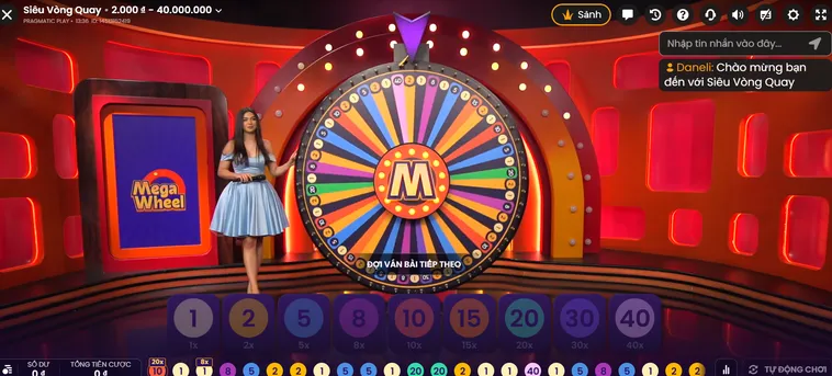 Trải Nghiệm Đỉnh Cao Với Vòng Quay Mega Wheel Live Tại RikBet Uy Tín