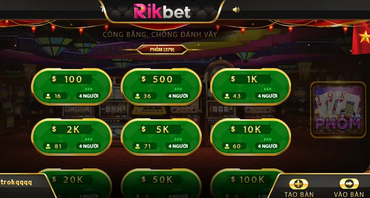 Hướng Dẫn Chơi Phỏm Tại RikBet Giành Chiến Thắng Tuyệt Đối