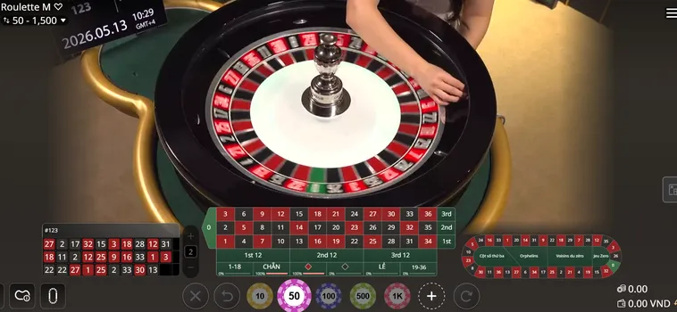 Hướng Dẫn Tham Gia Chơi Roulette Live Tại RikBet Thắng Lớn Mỗi Ngày