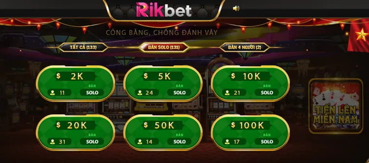Khám Phá Bí Quyết Chơi Tiến Lên Miền Nam Tại RikBet Đỉnh Cao